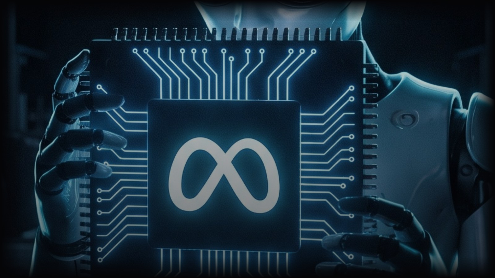 Illustration for the Meta Iris chip story