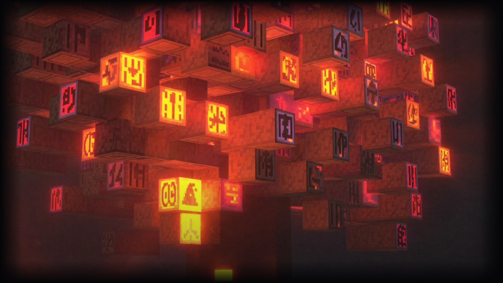 Illustration for the Minecraft command-block language model story