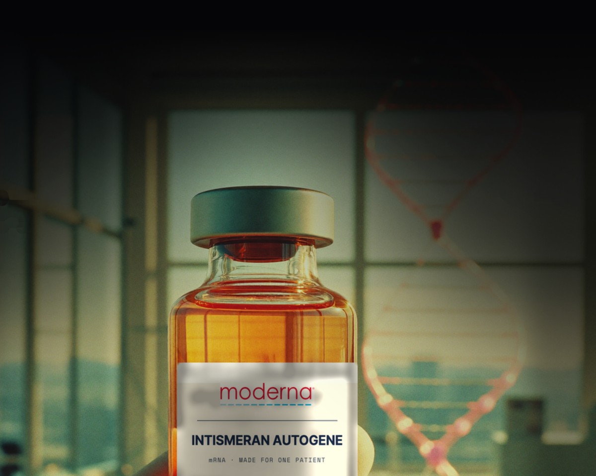 Illustration for the individualized mRNA cancer therapy story