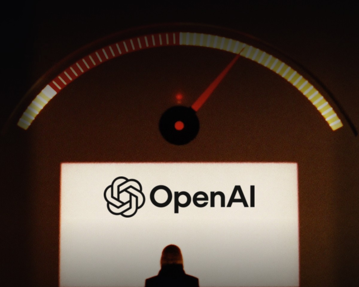 Illustration for the OpenAI researcher extinction estimate story