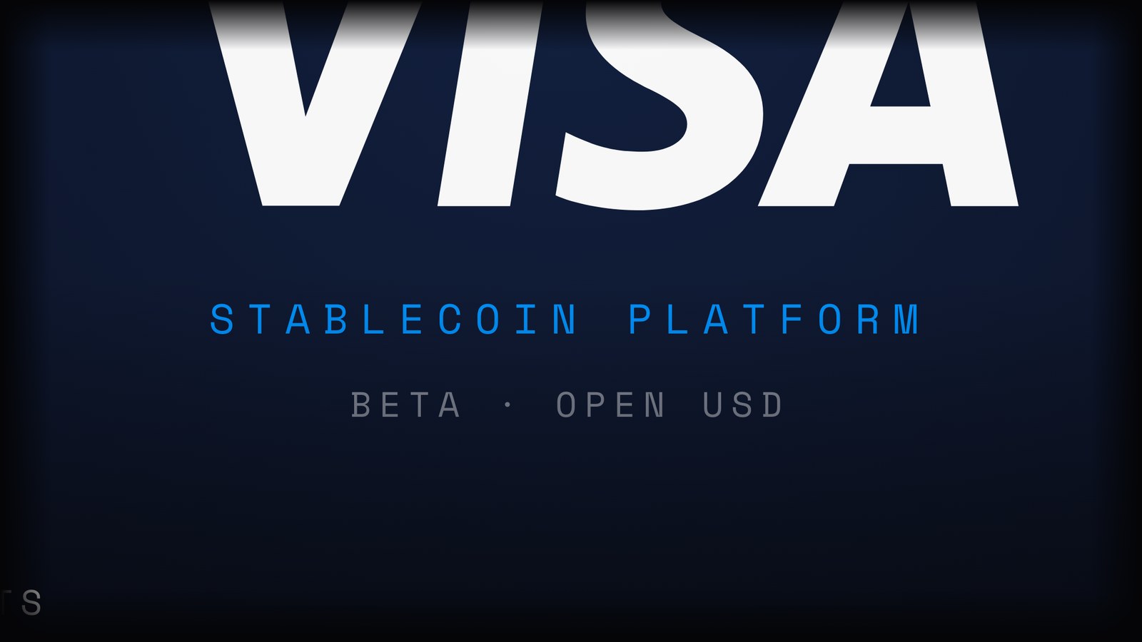 Illustration for the Visa stablecoin platform story