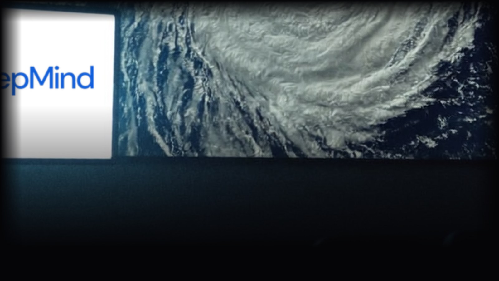 Illustration for the DeepMind WeatherNext story